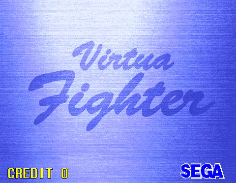Virtua Fighter – Écran-titre