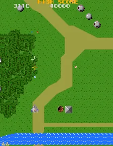 Xevious – En jeu