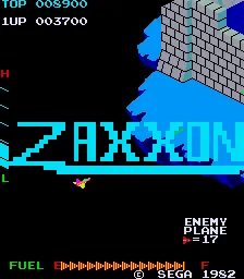 Zaxxon – Titulní obrazovka