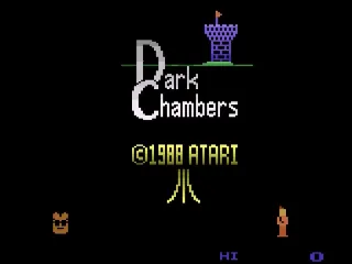 Dark Chambers – Titelbildschirm
