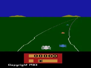 Enduro – Title screen