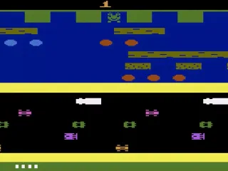 Frogger – Titulní obrazovka