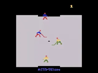 Ice Hockey – Titelbildschirm
