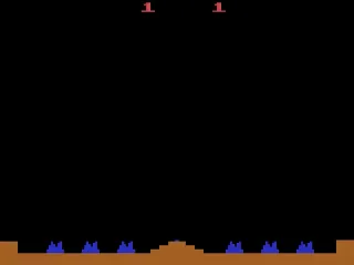 Missile Command – Titelbildschirm