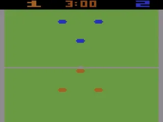 Pele's Soccer – Title screen