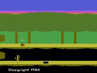 Pitfall II: Lost Caverns – Écran-titre