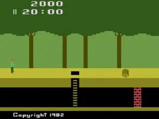 Pitfall! – Title screen