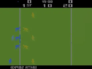 RealSports Football – Titulní obrazovka
