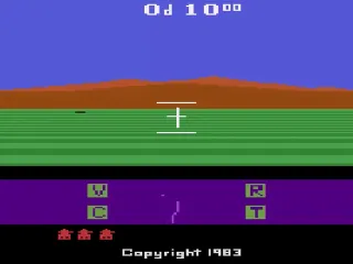 Robot Tank – Title screen