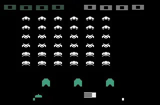 Space Invaders – Aus dem Spiel