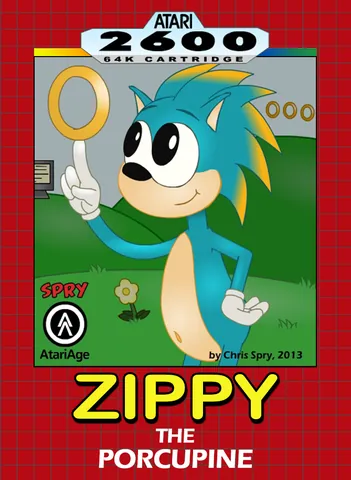 Zippy the Porcupine – boxart