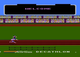 The Activision Decathlon – Titelbildschirm