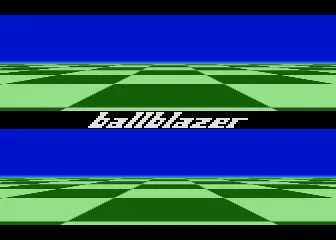 Ballblazer – Titelbildschirm