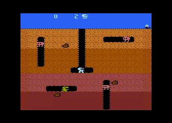 Dig Dug – En jeu