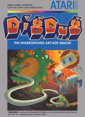 Dig Dug – boxart