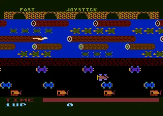 Frogger – Title screen