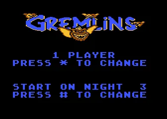 Gremlins – Écran-titre