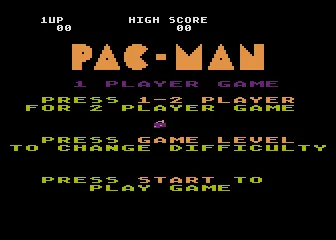 Pac-Man – Titulní obrazovka