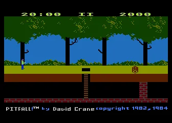 Pitfall! – Écran-titre