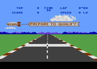 Pole Position – Titelbildschirm