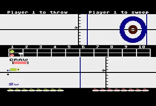 RealSports Curling – En jeu