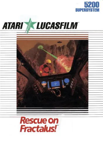 Rescue on Fractalus! – boxart