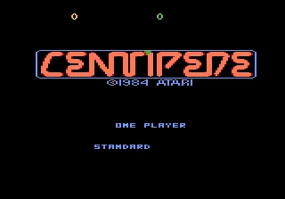 Centipede – Title screen