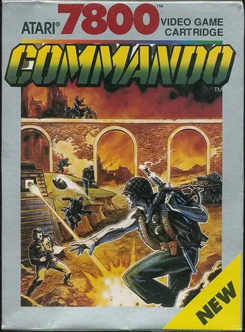 Commando (7800) – boxart