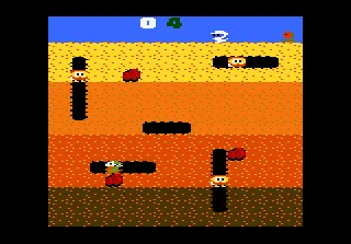 Dig Dug – En jeu