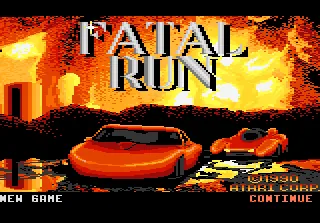 Fatal Run – Écran-titre