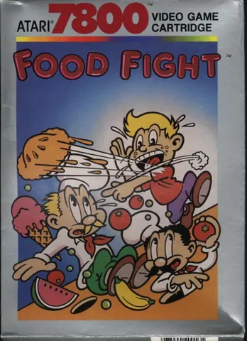 Food Fight (7800) – boxart