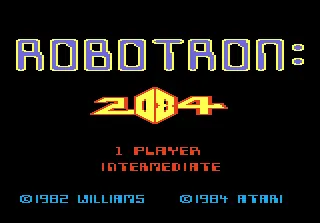 Robotron: 2084 – Titulní obrazovka