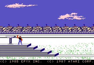 Winter Games – Titulní obrazovka