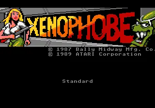 Xenophobe – Titulní obrazovka