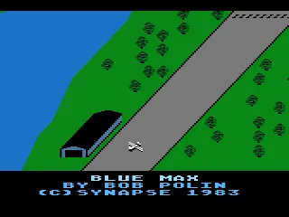 Blue Max – Title screen