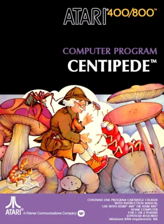 Centipede – boxart