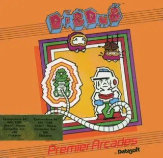 Dig Dug – boxart
