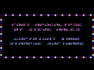 Fort Apocalypse – Title screen