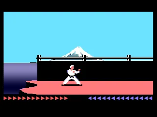 Karateka – En jeu