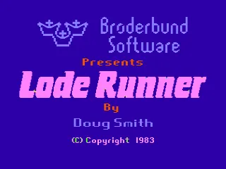 Lode Runner – Titelbildschirm
