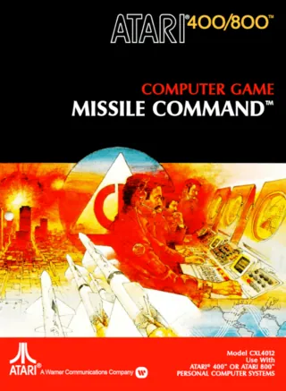 Missile Command – boxart