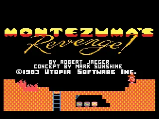 Montezuma's Revenge – Titulní obrazovka