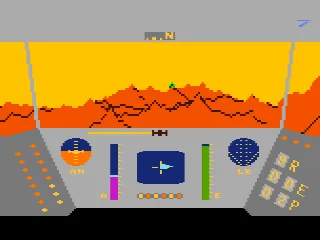 Rescue on Fractalus! – En jeu