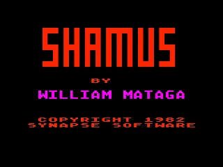 Shamus – Title screen
