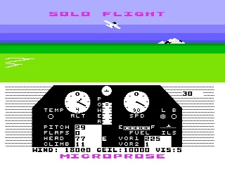 Solo Flight – Ze hry