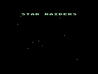 Star Raiders – Titulní obrazovka