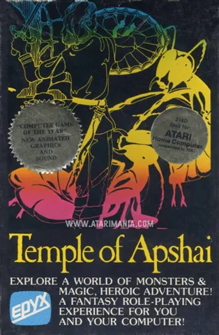 Temple of Apshai – boxart