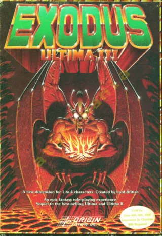 Ultima III: Exodus – boxart