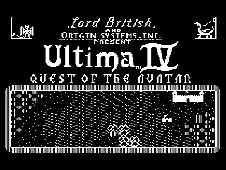 Ultima IV: Quest of the Avatar – Titulní obrazovka