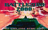 Battlezone 2000 – Title screen
